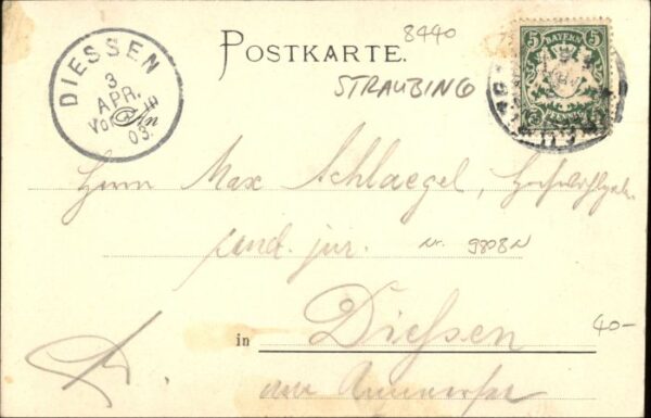 Straubing [handschriftlich] – Bild 2