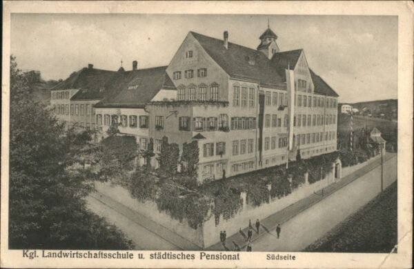 Pfarrkirchen Niederbayern Pfarrkirchen [Stempelabschlag] Schule Pensionat