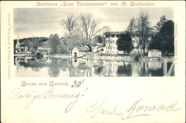 Ambach Muensing asthaus zum Fischmeister