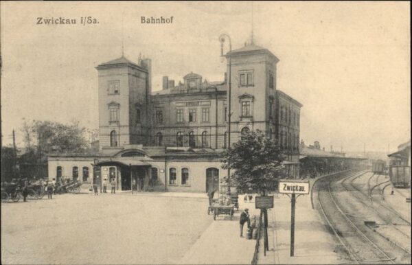 Zwickau Sachsen Zwickau Bahnhof