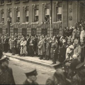 Leipzig Festzugskarte 1. Deutscher Reichskriegertag