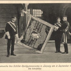 Leipzig Fahnenweihe Schiller-Gymnasium Schulfahne