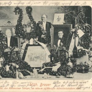 Rosswein Saenger Kuenstlerjubilaeum Wilh. Brauer x