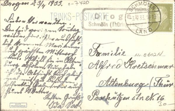 Schmoelln Thueringen Schmoelln Weststrasse Eisenbahnstrasse – Bild 2