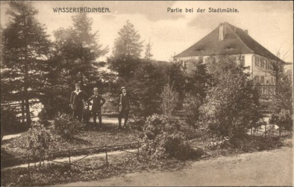 Wassertruedingen tadtmuehle *
