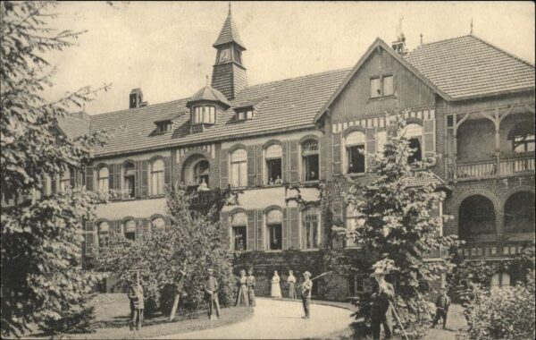 Zehlendorf Berlin [Stempelabschlag] Haus Schoenow