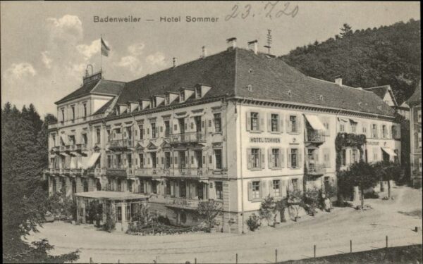Badenweiler Hotel Sommer