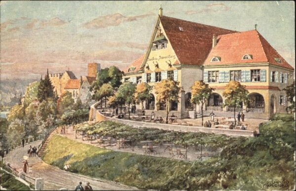 Gruenwald Muenchen staurant zur Roemerschanze Kuenstler Richard Wagner x