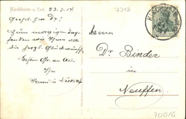 Kirchheim Teck Kuenstler Franz Frankl – Bild 2