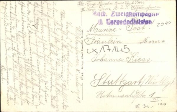 Wilhelmshaven Torpedohafen Torpedoboot – Bild 2