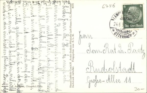 Otterbach Pfalz Fliegeraufnahme – Bild 2