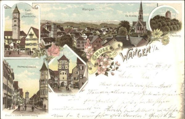 Wangen Allgaeu errenstrasse Lindauer Tor