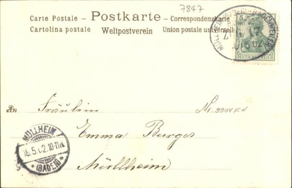 Badenweiler Oberweiler Kuenstler Fr. Keck – Bild 2