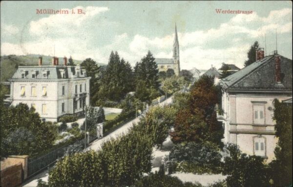 Muellheim Baden Muellheim Werderstrasse