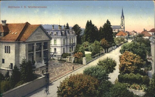 Muellheim Baden Muellheim Werderstrasse