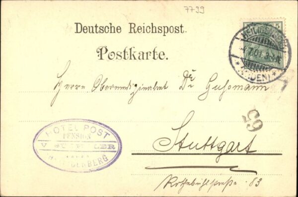 Heiligenberg Baden Heiligenberg Schloss Hotel Post Schweizerhaus – Bild 2