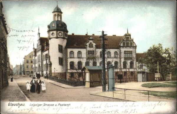 Glauchau Leipziger Strasse Post