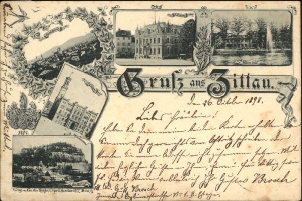 Zittau Rathaus Post