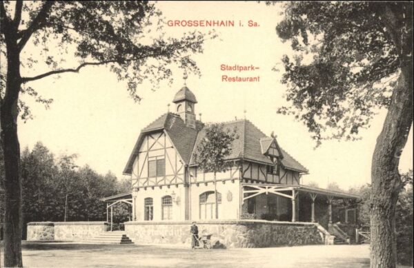 Grossenhain Sachsen Grossenhain Stadtpark Restaurant