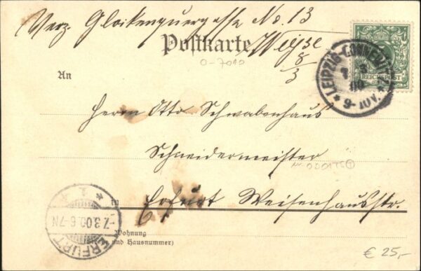 Connewitz Villa Pleissenmuehlgraben Bruecke x – Bild 2