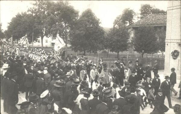 Sonthofen Oberallgaeu Verlag A. Deidl] Festzug