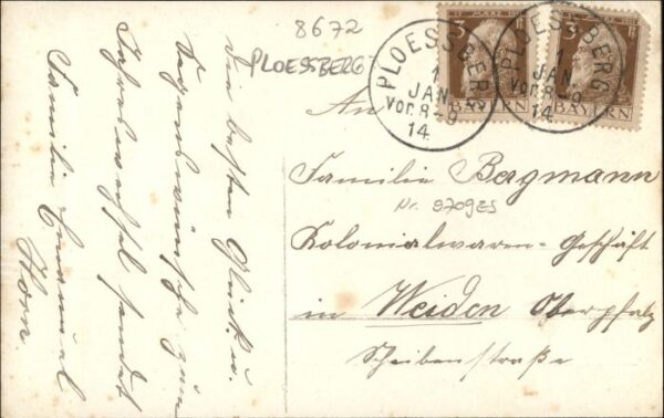 Ploessberg Oberpfalz Ploessberg [Stempelabschlag] – Bild 2