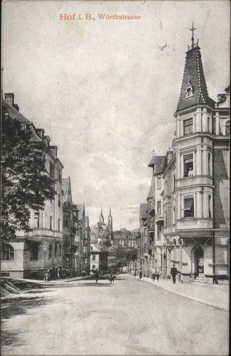 Hof Saale Hof Woerthstrasse
