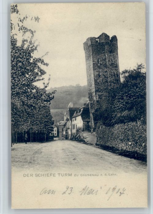 Dausenau Schiefer Turm