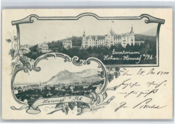 Bad Honnef Sanatorium Hohen-Honnef