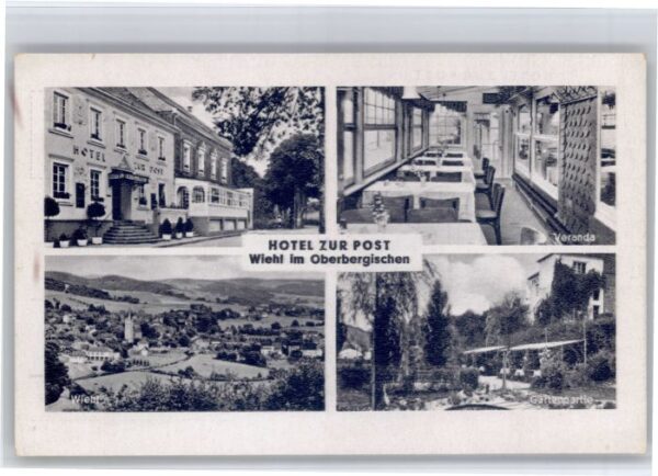 Wiehl Oberbergischer Kreis Wiehl Hotel zur Post
