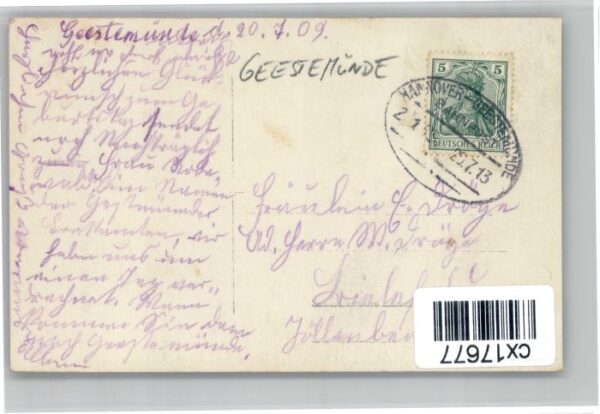 Geestemuende Stempelabschlag] Zugabteil – Bild 2