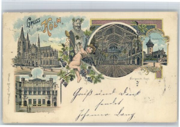 Koeln Rhein Koeln Guerzenich Saal Dom x