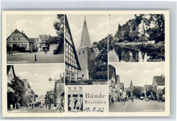 Buende Herford Buende Bahnhofstrasse Laurentiuskirche