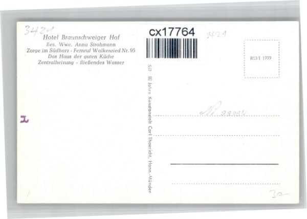 Zorge Hotel Pension Braunschweiger Hof – Bild 2