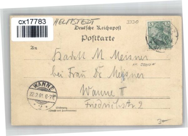 Helmstedt [handschriftlich] – Bild 2