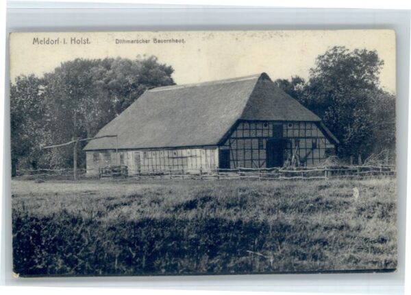 Meldorf Holstein Dithmarscher Bauernhaus