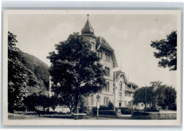 Baden-Baden Erholungsheim Korbmattfelsenhof
