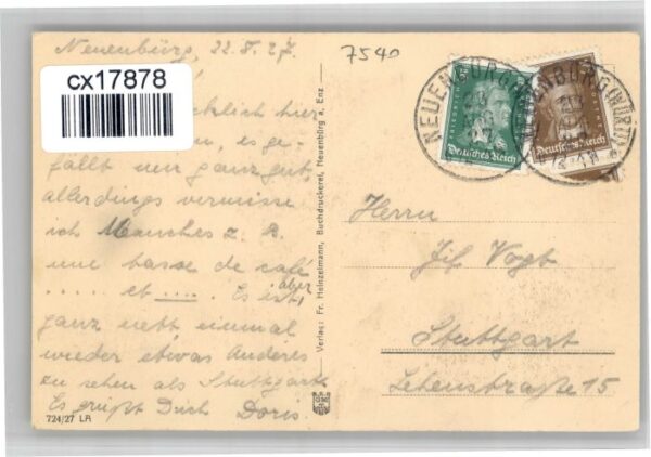 Neuenbuerg Enz Neuenbuerg Wuerttemberg Vorstadt x – Bild 2