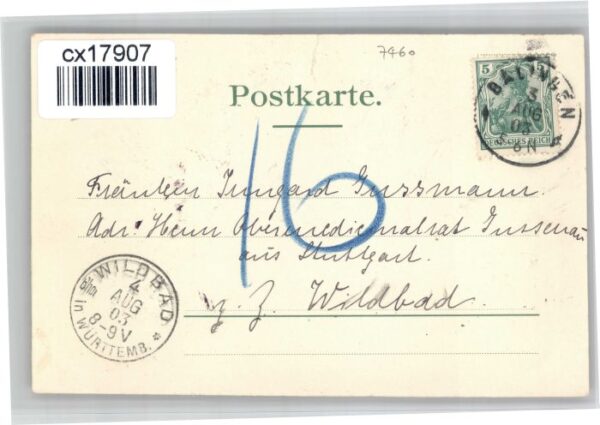 Balingen [Stempelabschlag] Lohenhuette – Bild 2