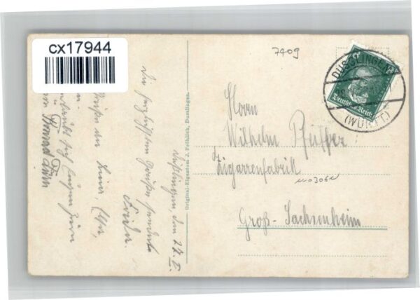 Dusslingen Hanesle Kuenstler J. Froehlich x – Bild 2
