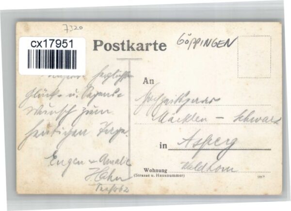 Goeppingen handschriftlich] – Bild 2