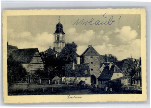 Gerabronn Wuerttemberg Gerabronn