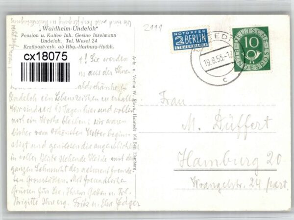 Undeloh Waldheim Undeloh Cafe Pension – Bild 2