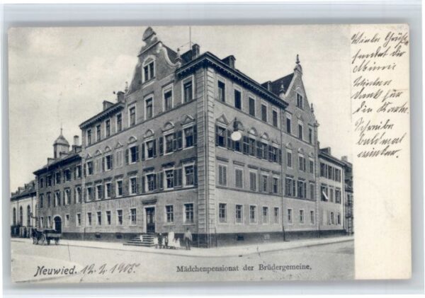 Neuwied Rhein Neuwied Maedchen Pension der Bruedergemeinde x