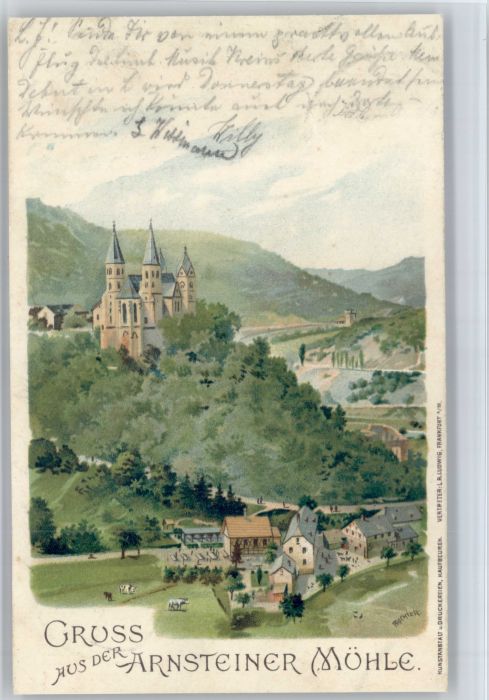 Arnstein Kloster Muehle Kuenstler Richter x