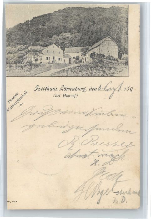 Bad Honnef Forsthaus Loewenburg