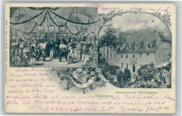 Heidelberg Neckar Heidelberg Gasthaus Zur Hirschgasse