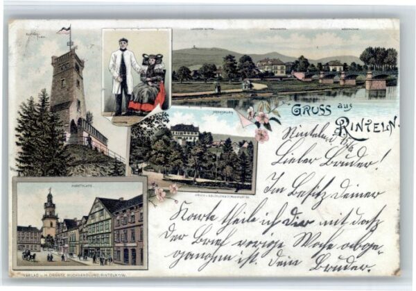 Rinteln Arensburg Marktplatz Klippen Turm