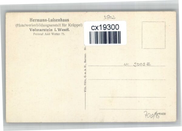 Volmarstein Hermann Luisenhaus – Bild 2