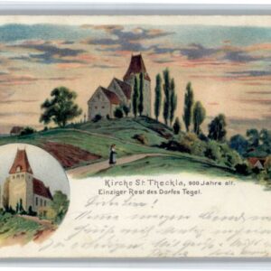 Leipzig [Stempelabschlag] Kirche St Theckla